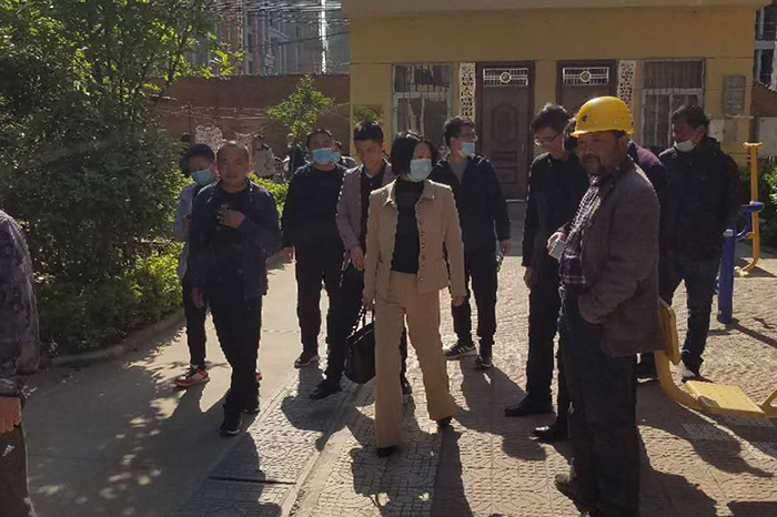 市城投物業(yè)公司負(fù)責(zé)陜西省地礦綜合地質(zhì)大隊家屬區(qū)&ldquo;三供一業(yè)&rdquo;維修改造項目 通過竣工驗收