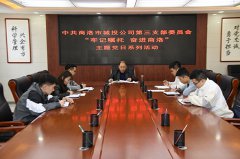 公司第三支部開展&ldquo;牢記囑托&middot;奮進(jìn)商洛&rdquo;主題黨日系列活動