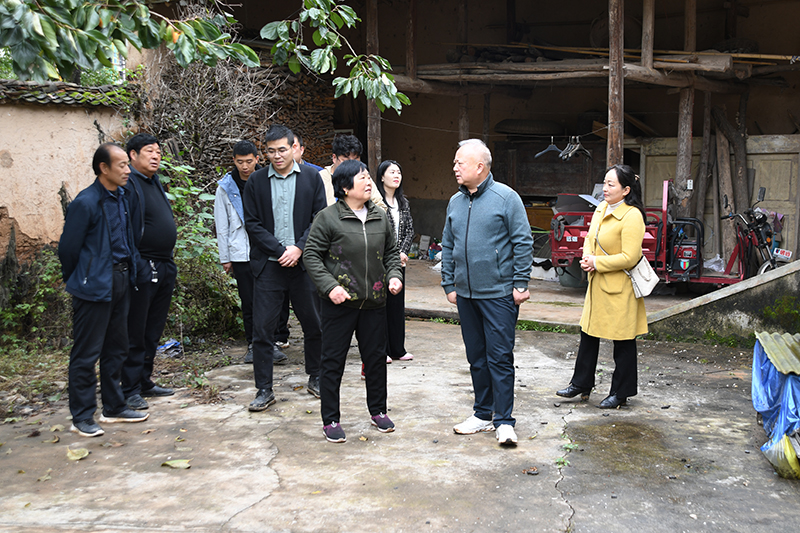 總支書記、董事長葉春祥一行深入高家溝走訪調(diào)研駐村幫扶工作并看望駐村工作隊員