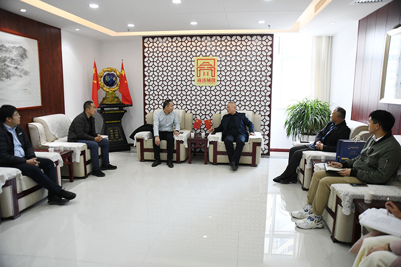 碧桂園集團陜南區(qū)域總裁劉建軍一行蒞臨公司座談交流